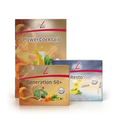 FitLINE Optimalus rinkinys 50+ (PC + Restorate Citrus + Generation 50+)